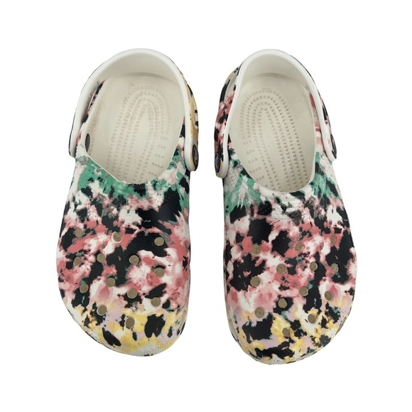 Crocs Tie Dye Mania Slip On Shoes Size 5 Women (3 Men) - Picture 4 of 8